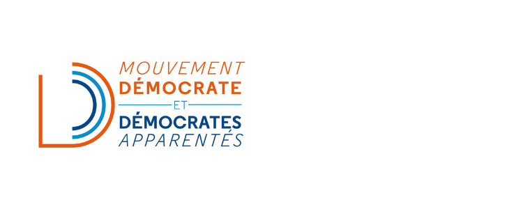 Logo groupe MoDem et Démocrates apparentés
