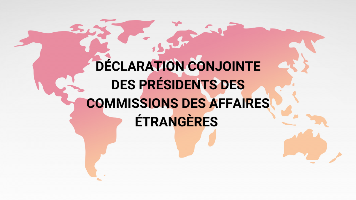 Déclarations affaires étrangères