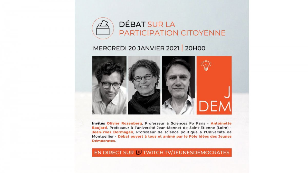 Débat participation électorale JDEM