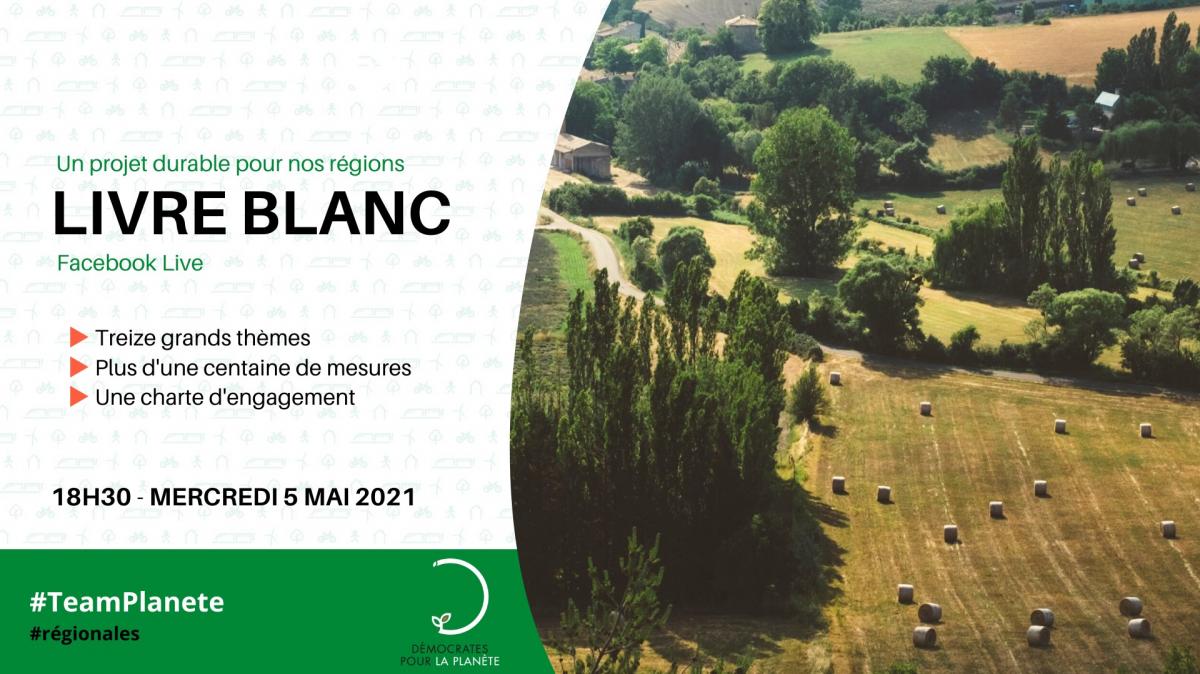 Livre blanc : un projet durable pour nos régions 