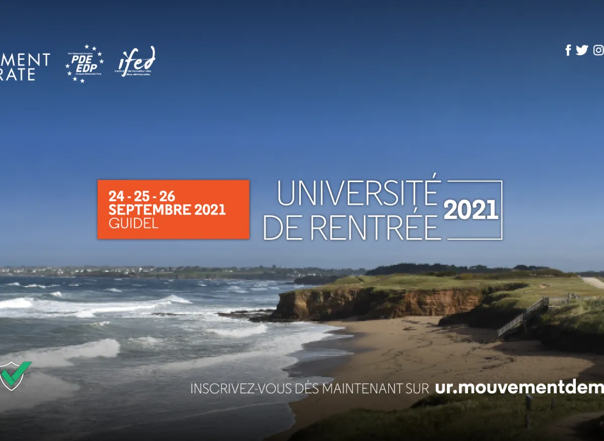 Université de rentrée 2021 - cover