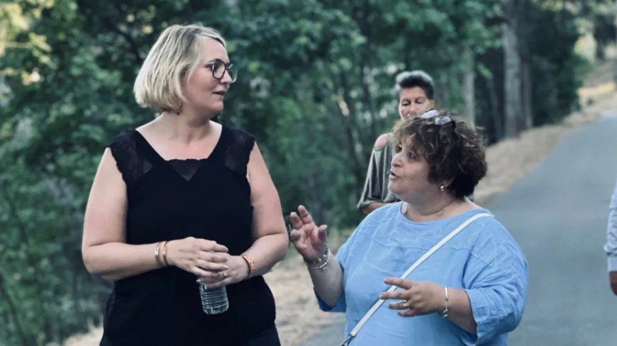 Marie-Pierre_Vedrenne-MPV et Martine_Guibert-MG