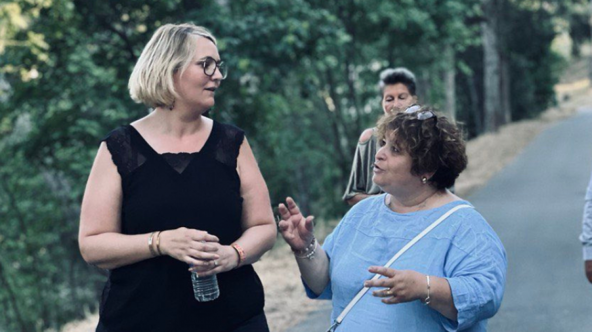 Marie-Pierre Vedrenne et Martine Guibert