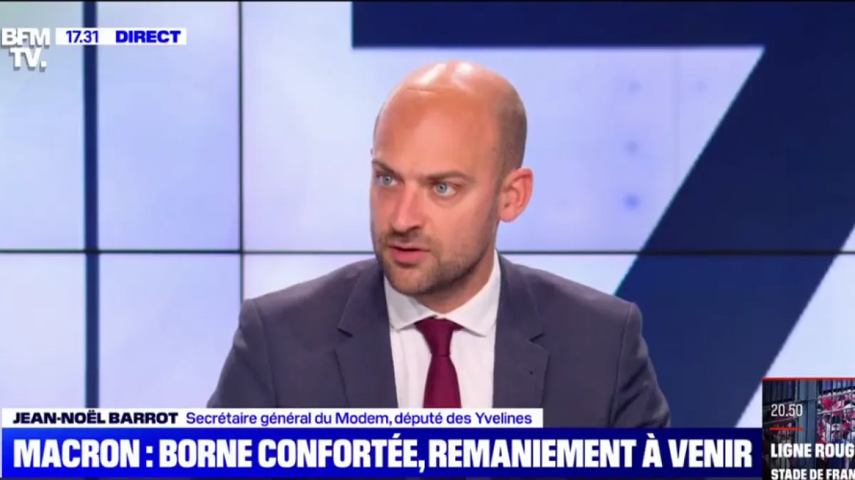 Jean-Noel_Barrot-JNB (BFM TV / 26.06.2022)