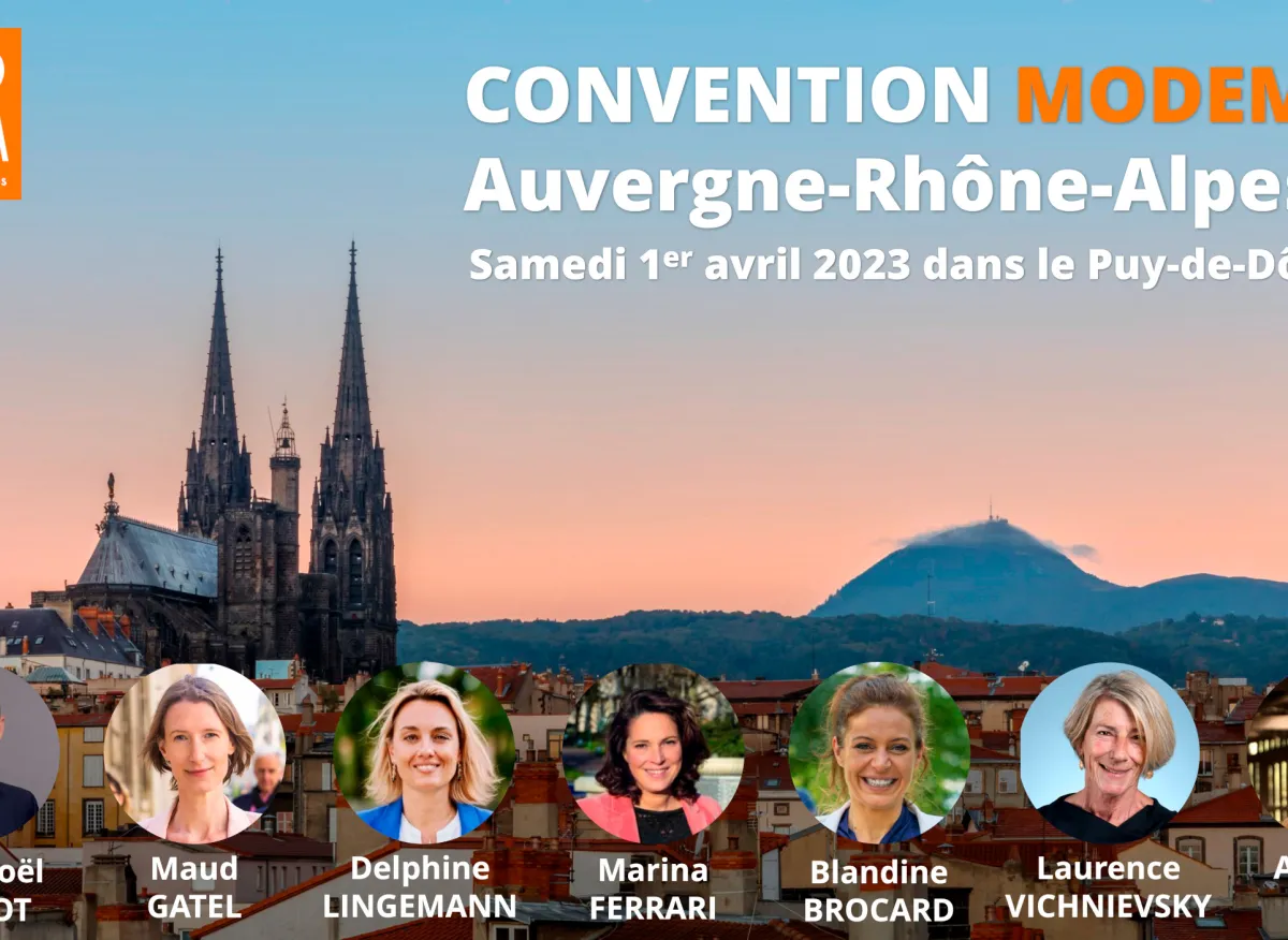 Convention Régionale MoDem Auvergne-Rhone-Alpes