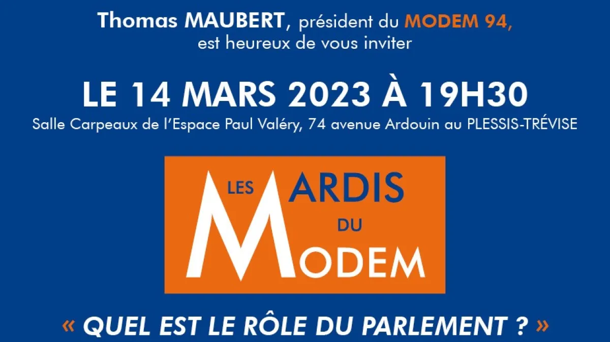 Mardis du Modem 94 - 14 mars
