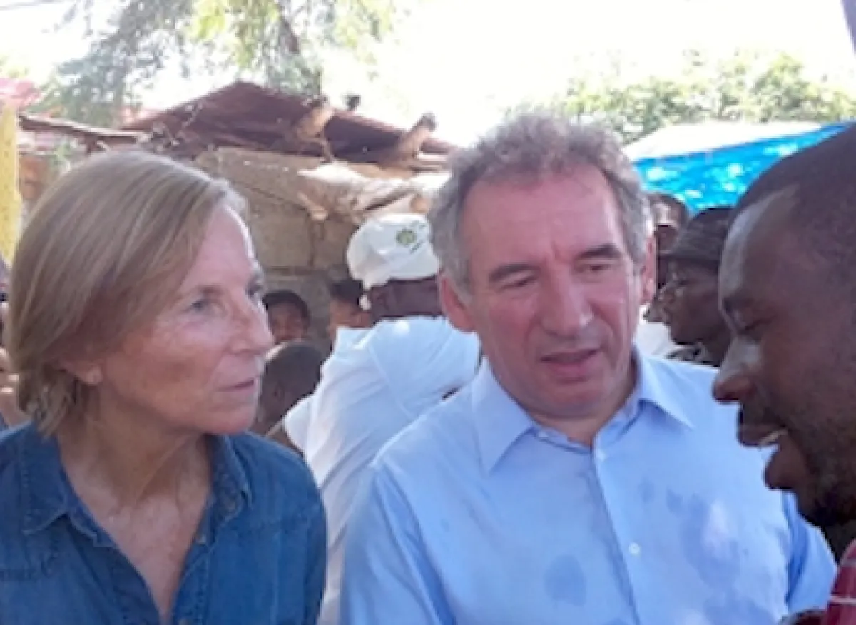 François_Bayrou-FB et Marielle_de_Sarnez-MDS
