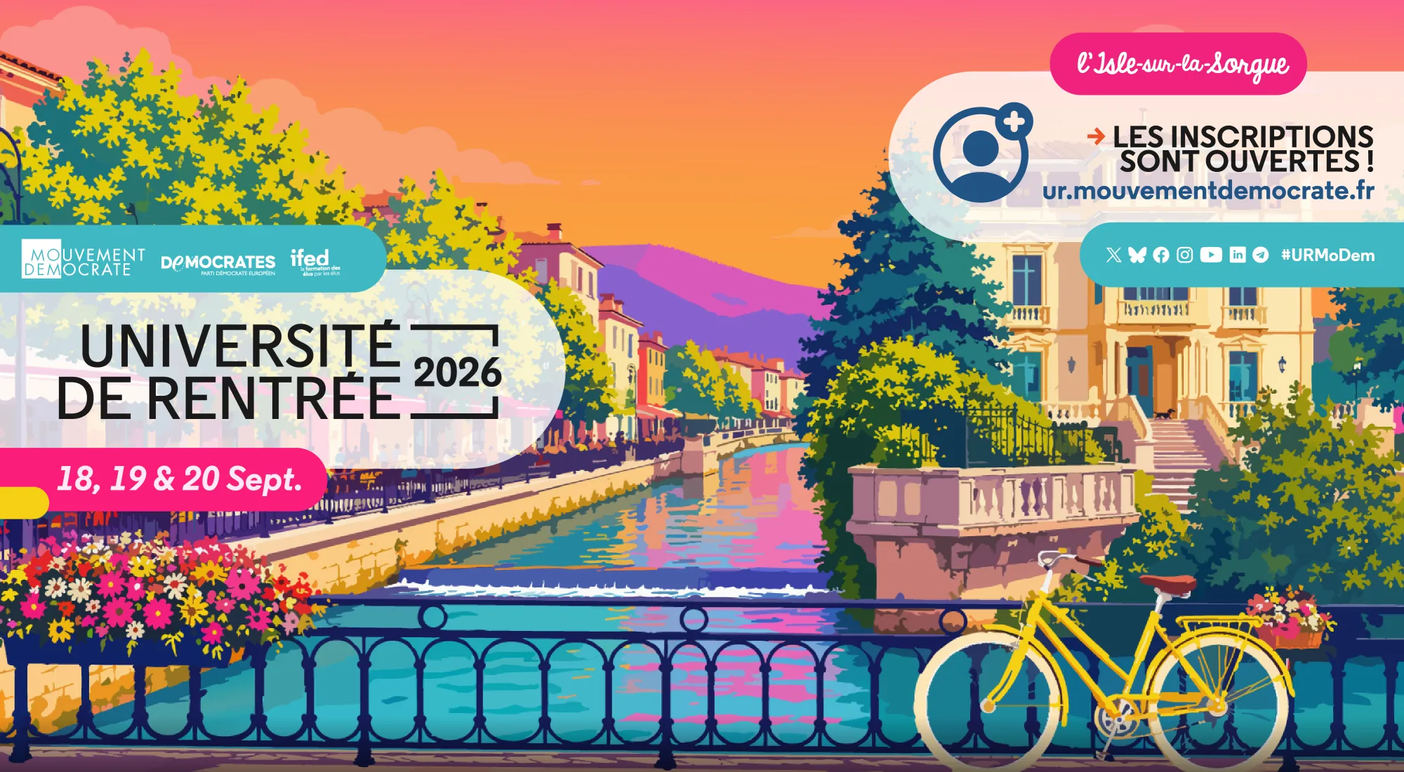 Université de rentrée 2026